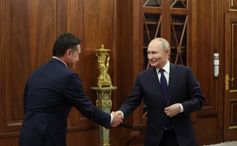 Putin, Moskova Bölge Valisi Vorobyov ile Çalışma Toplantısı Yaptı